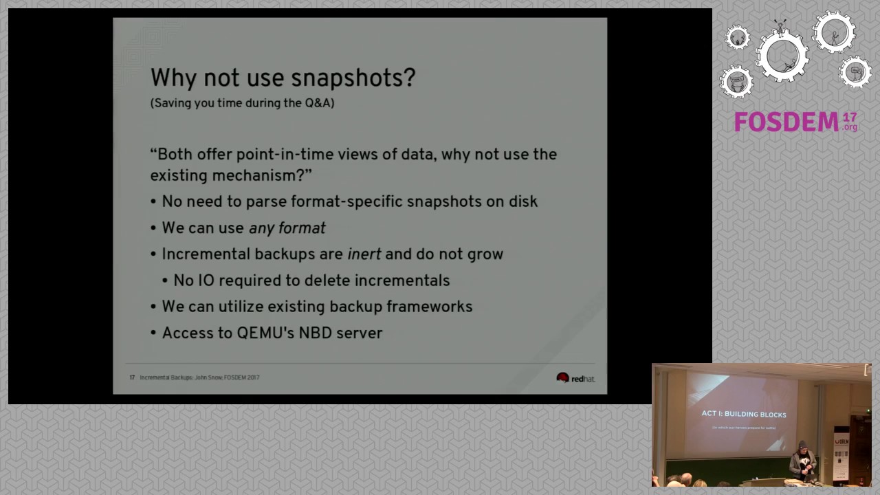 Incremental Backups