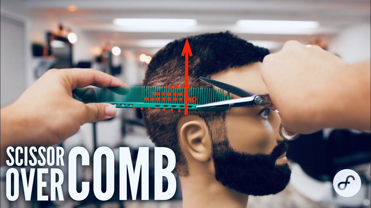 Scissor over Comb Technique   Part 2