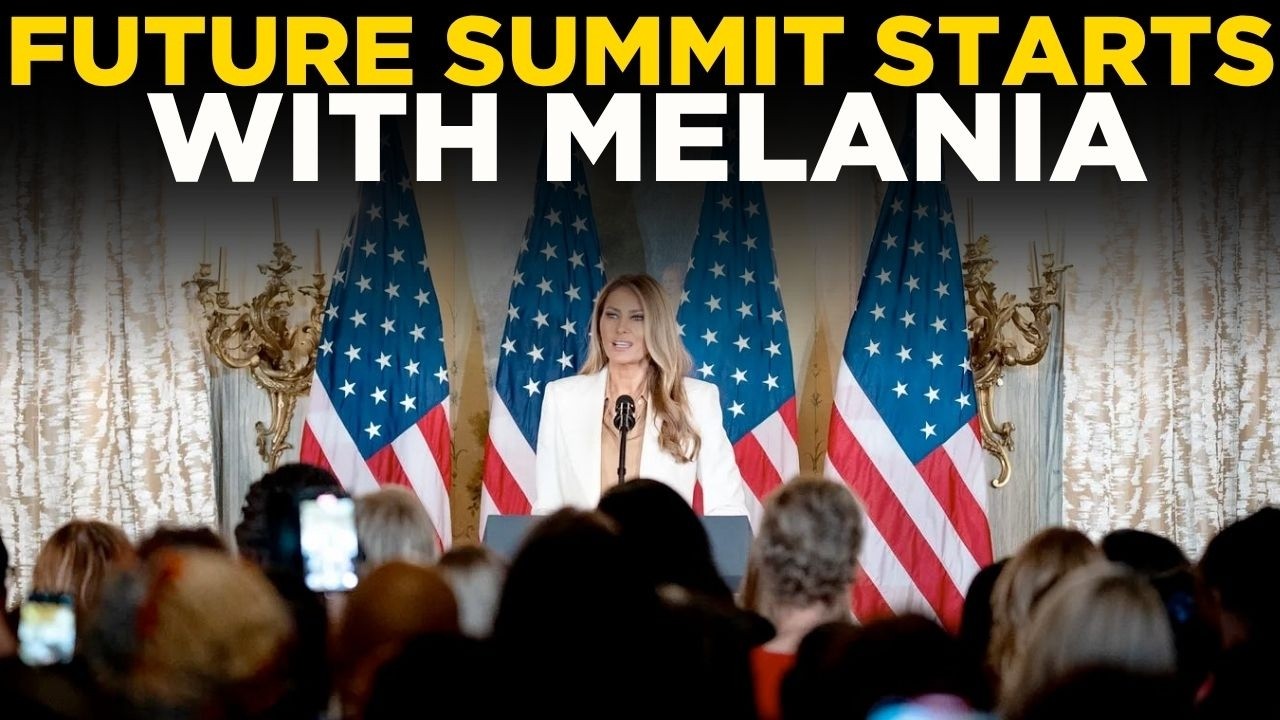 MELANIA TRUMP LIVE: First Lady Hosts Fostering the Future Summit | World News