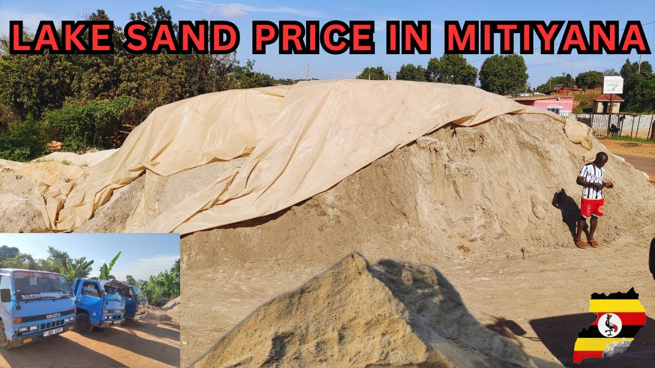 OMUSENYU (#SAND prices) UPDATES THOSE ON MITIYANA ROAD. #construction #buildingmaterials #bobiwine