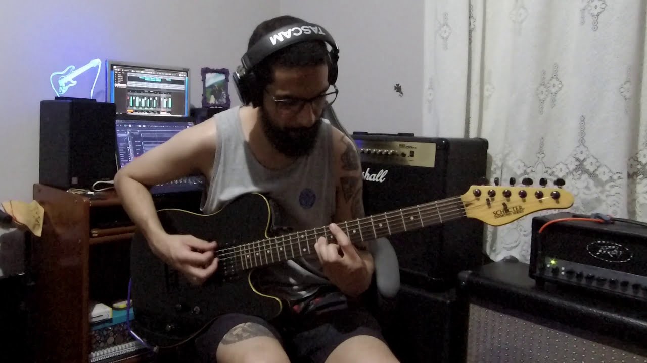 Teste de Equipamento - Caixa Meteoro Falcon 2x12 com Celestion G12T75
