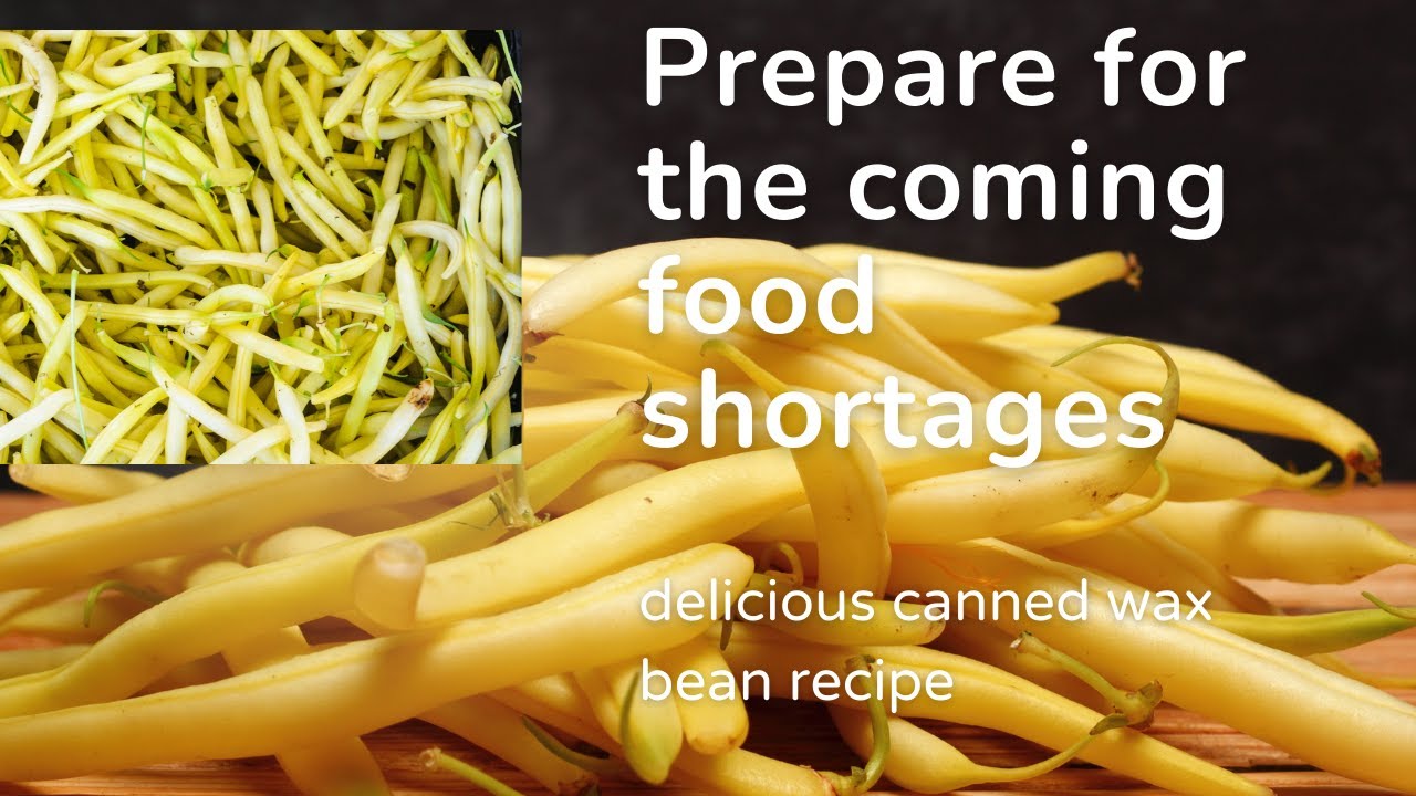 How to Hot Can Wax Beans
