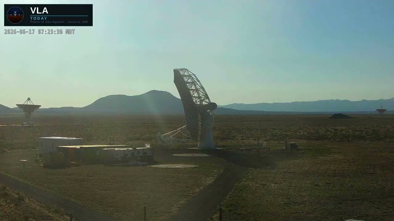 VLA Today - ngVLA Prototype [June 17, 2026] | 24HR Timelapse | Next Generation Very Large Array