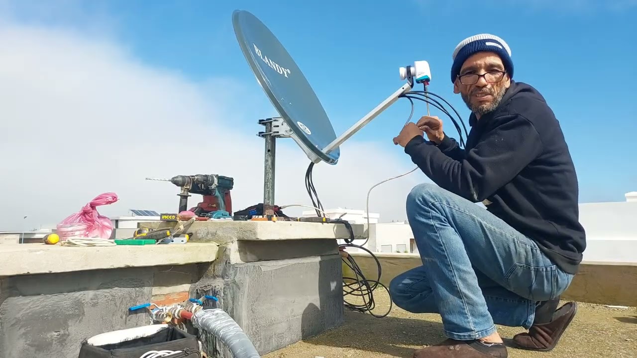 📡 الطريقة الأكثر طلبًا لجمع البرابول وضبط قمر النايل سات بسهولة