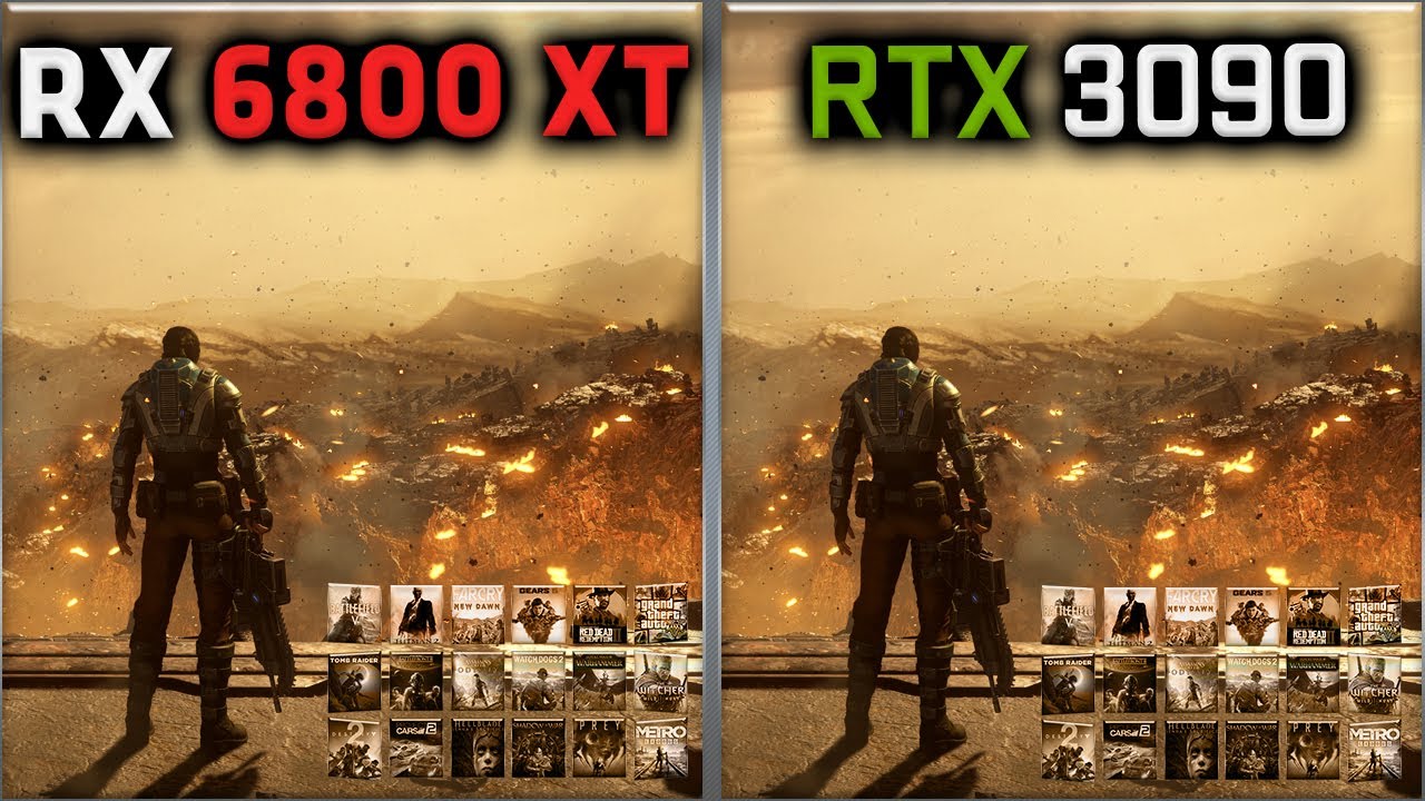 RX 6800 XT vs RTX 3090 Benchmark &ndash; 65 Tests