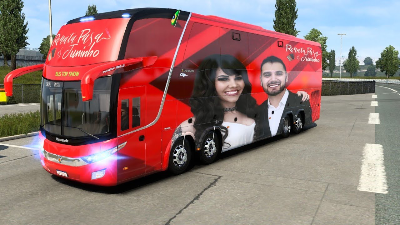 RENATA PASA & JUNINHO 2021 NO BUS TOP SHOW