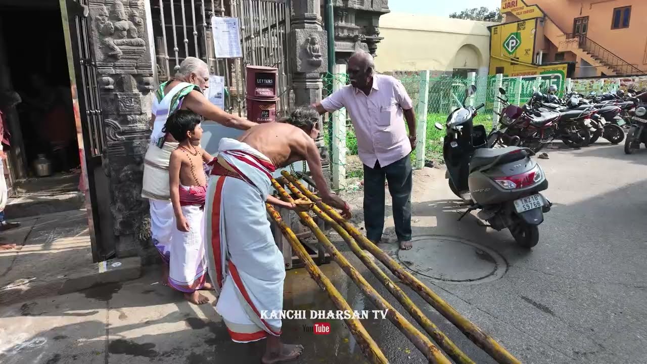 ஸ்ரீ ஏகாம்பரநாதர்  திருக்கோயில்பங்குனி உத்திர விழா பந்தக்கால் நடும் நிகழ்வு 2026