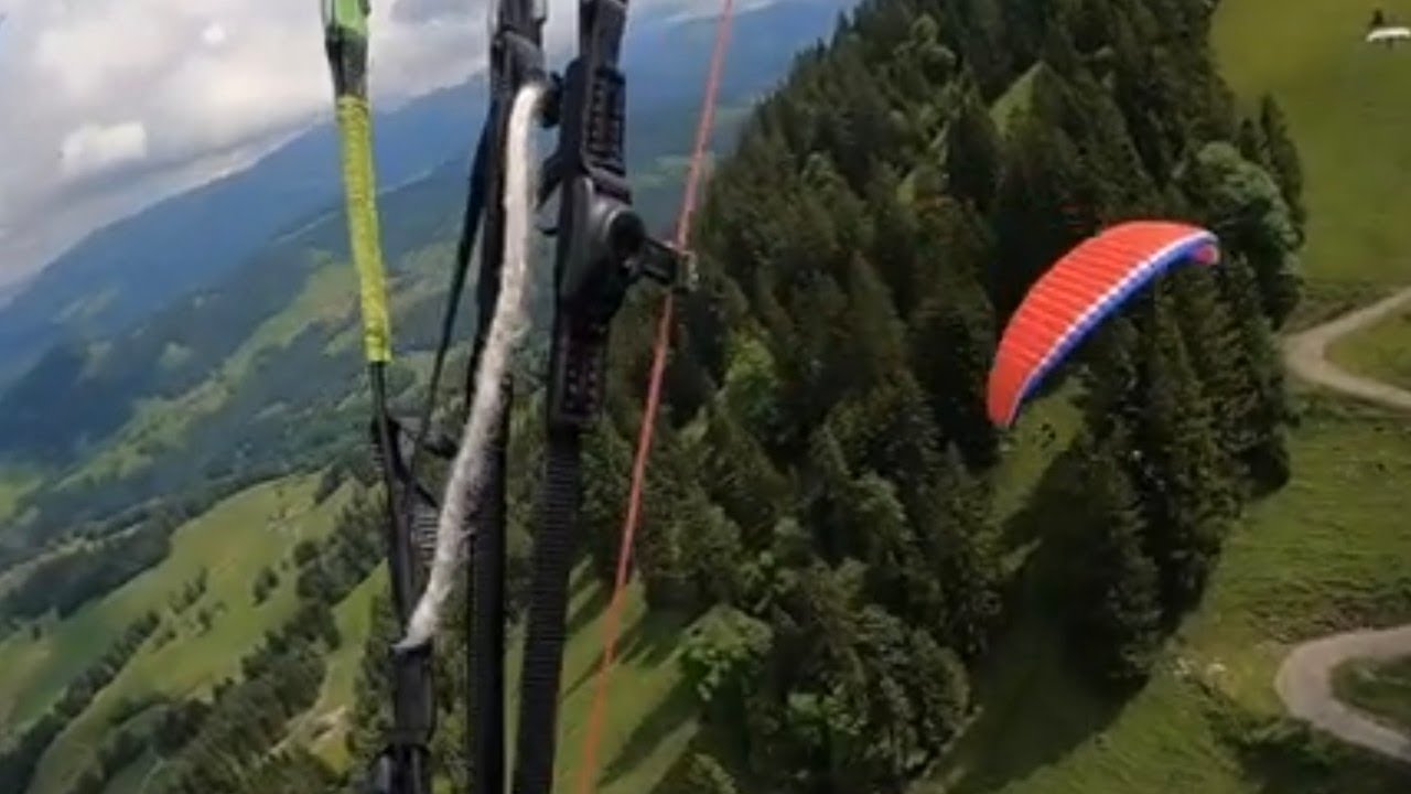 Erster Flug in Andelsbuch. Super Flugtag mit Nils .👌🪂☺️