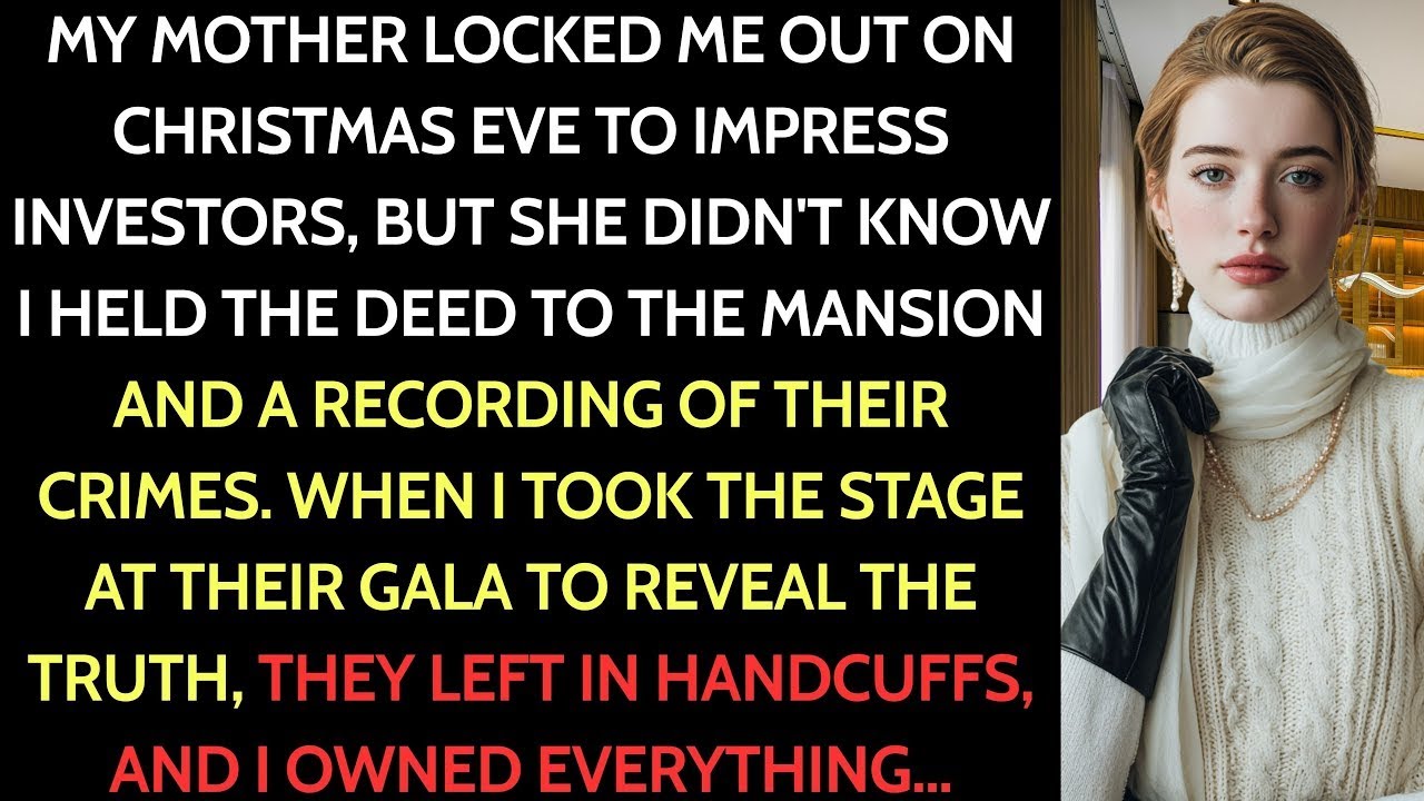 Kicked out on Christmas Eve — What my grandmother did left everyone speechless