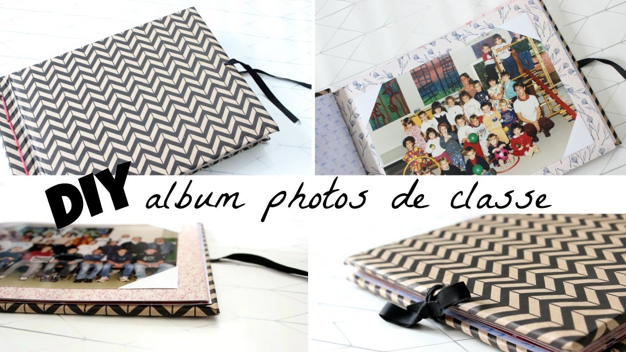 DIY album photos de classe