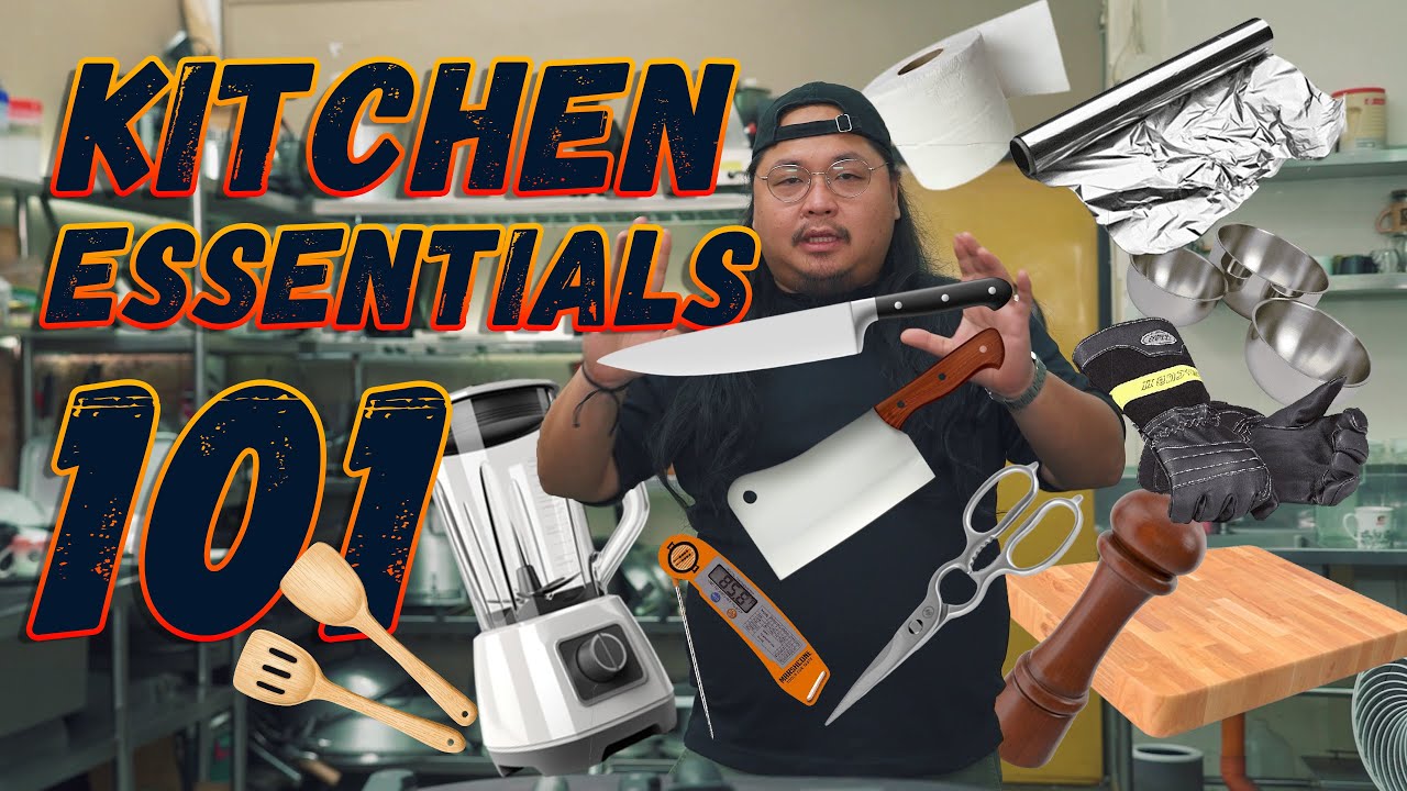 KITCHEN ESSENTIALS 101 | Ninong Ry