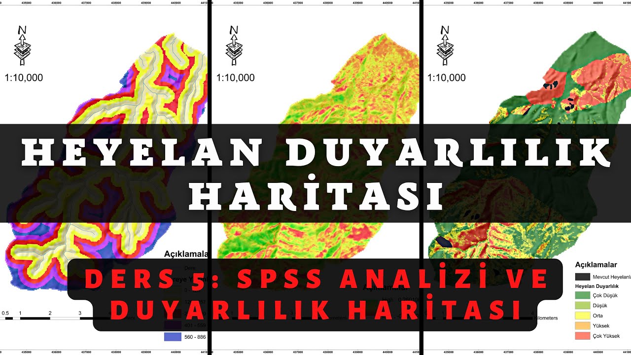 HEYELAN DUYARLILIK ANALİZİ EĞİTİMİ | DERS 5 SPSS ANALİZİ VE DUYARLILIK HARİTASI OLUŞTURMA |