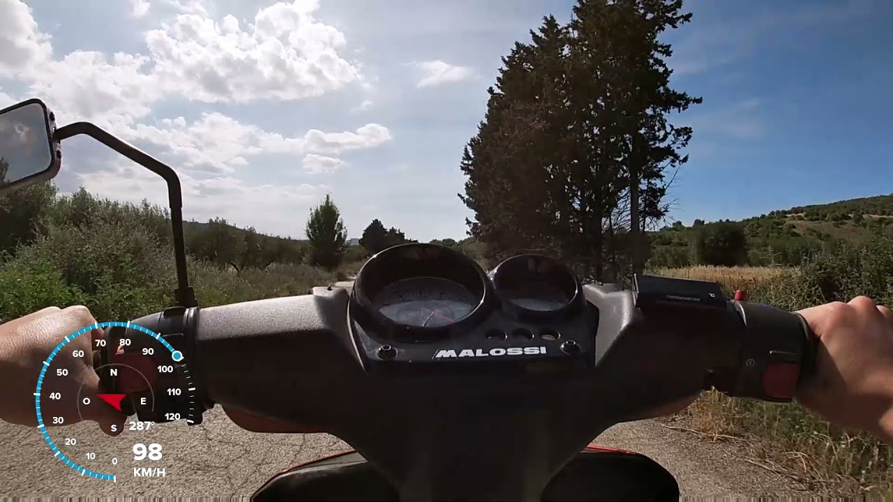 Top speed aerox Dr 70cc