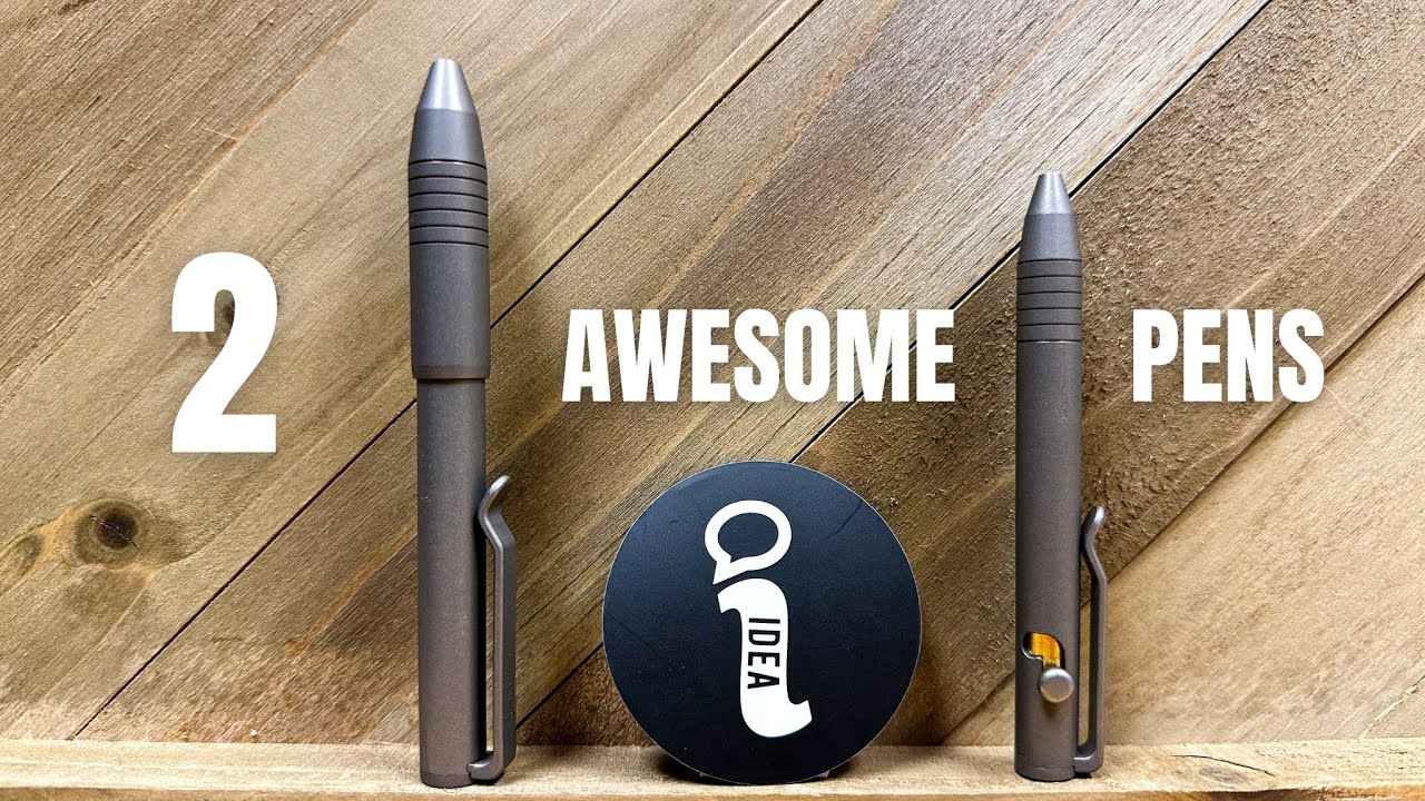 Unboxing 2 Awesome EDC Pens From Big Idea Design. Take your everyday carry to the next level.