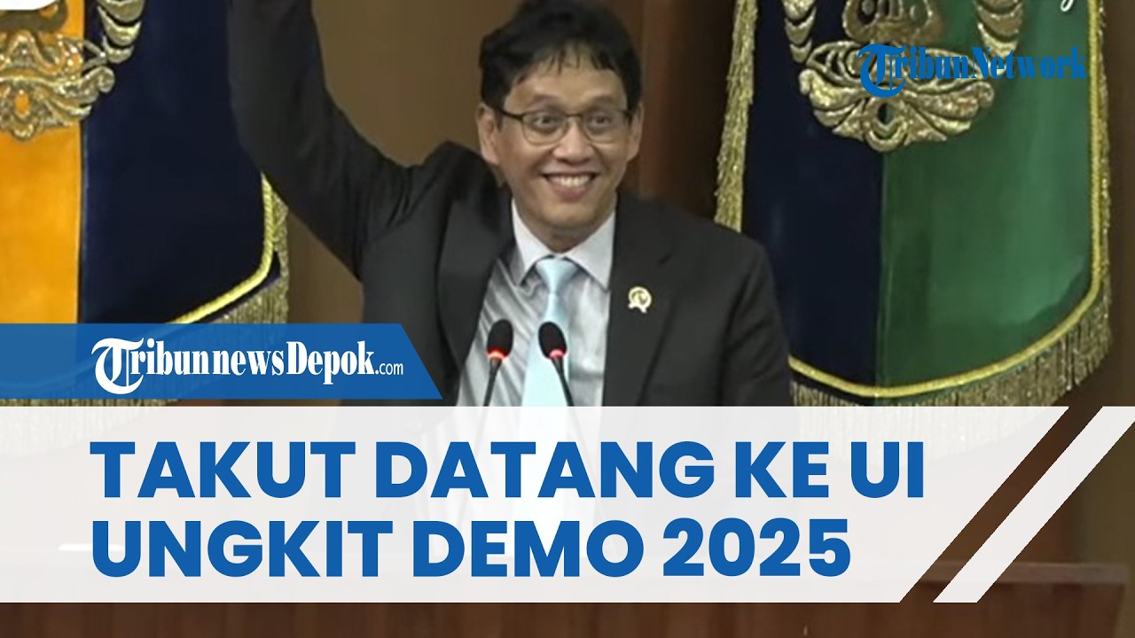 Purbaya Sindir BEM UI, Ngaku Takut Dateng ke UI: Hari Pertama Jadi Menteri Saya Didemo Disuruh Turun