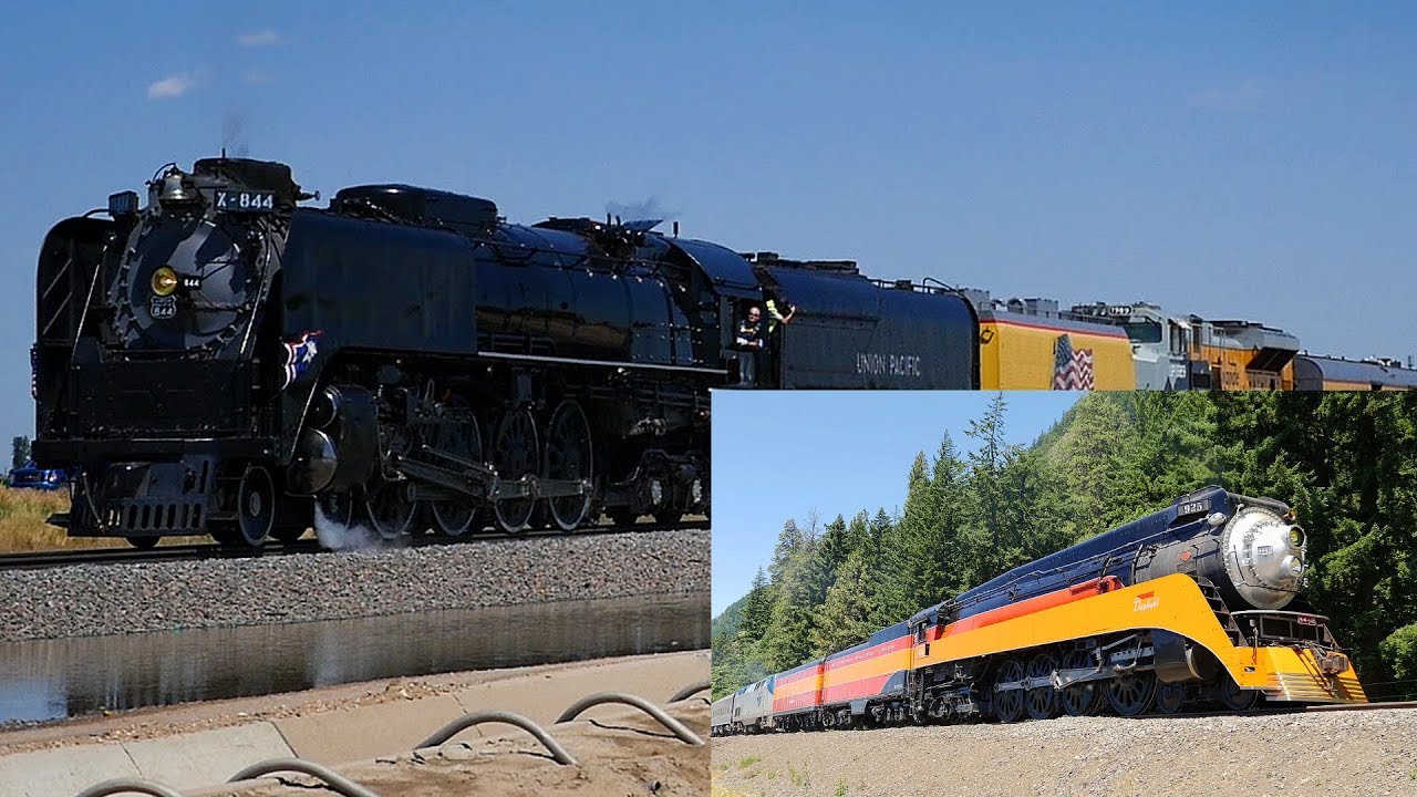 SP 4449 and UP 844 Whistles Part 2!