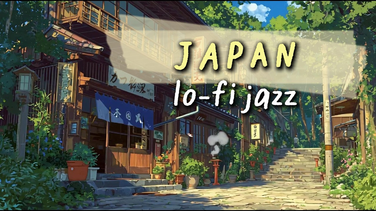 A Walk Through the Sakura Village 🏮 3 Hours of Soft Jazz & Japanese Spring Ambience