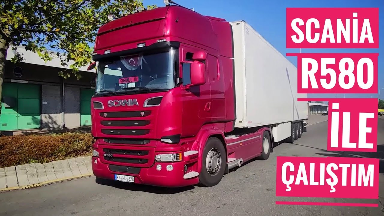 Bıktık Limon Sat Bu İşi Yapma Diyenlerden // Scania R580 Bir İş Günüm #hollanda #scania  #v8