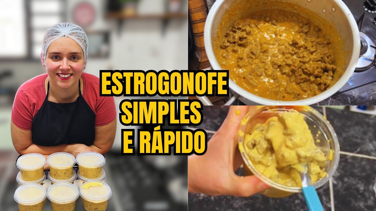 VOCÊ ESTÁ PERDENDO TEMPO E DINHEIRO SE NÃO CONGELA SEU ESTROGONOFE ASSIM - VEJA COMO FAZER!