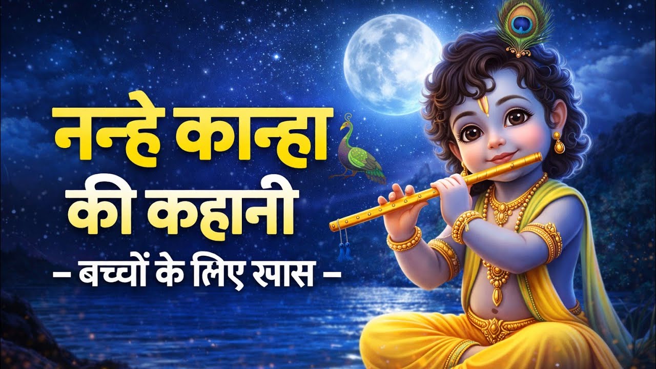 ये भजन बच्चों के लिए बनाई गई एक मीठी कृष्ण कहानी है, जो दिल को छू जाती है।