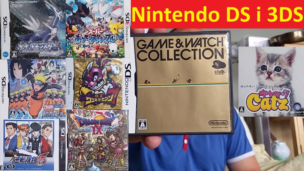 Zakupy growe 47 z Japonii ZenMarket Paczka 18 part 2 Nintendo DS i 3DS
