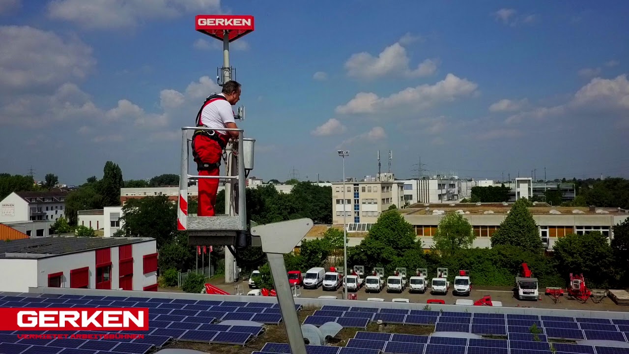 Gerken Anhänger-Arbeitsbühne: GA 18 J