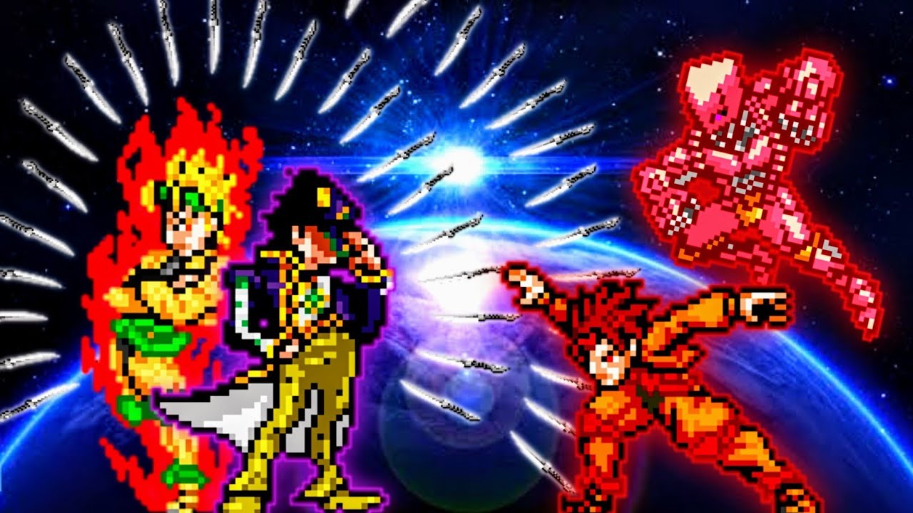 Jotaro Star Platinum Requiem (New) VS Demon Lord Dio V3 in Jump Force Mugen🤩