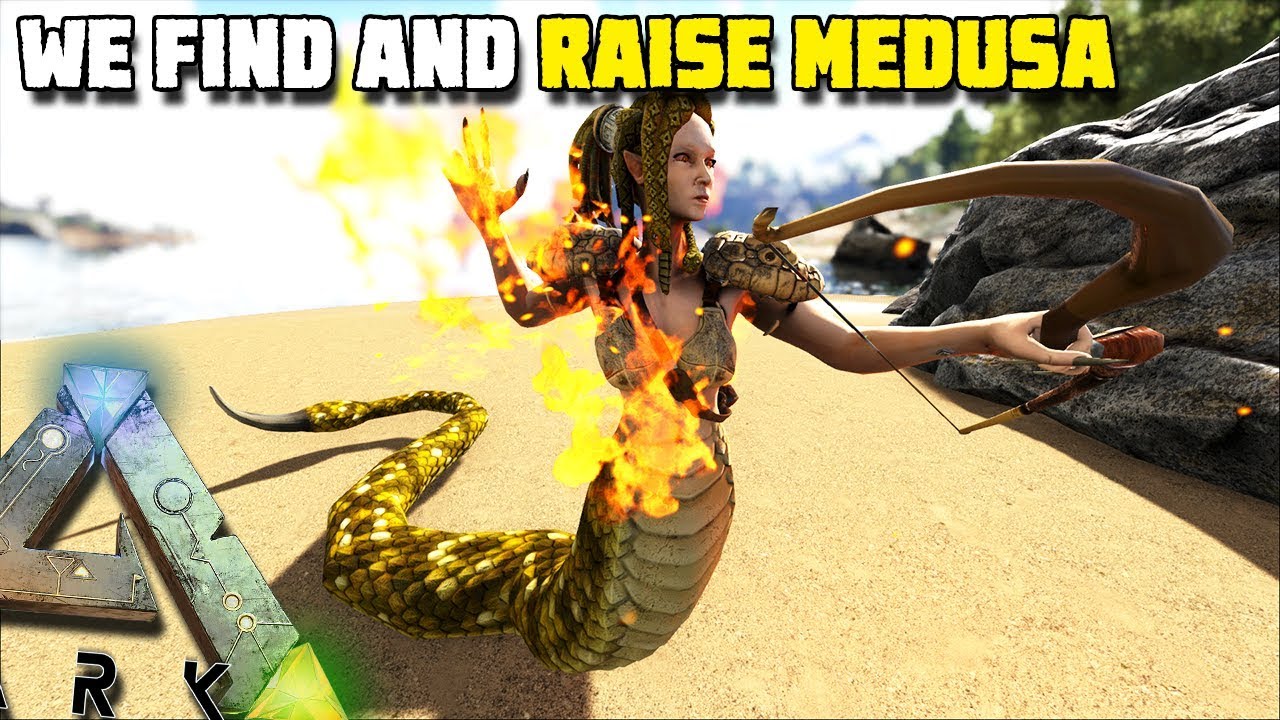 WE FIND AND RAISE A MEDUSA... IS HE ANY GOOD??  | ARK SURVIVAL EVOLVED [EP32]