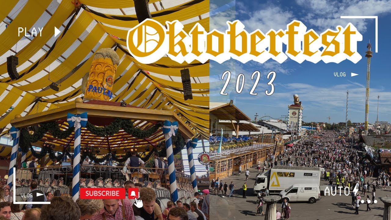 OKTOBERFEST 2023 Munich, Germany | PAULANER Festzelt & More | Jeo and Johi