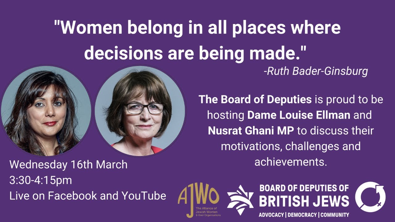 LIVE: Dame Louise Ellman and Nusrat Ghani MP
