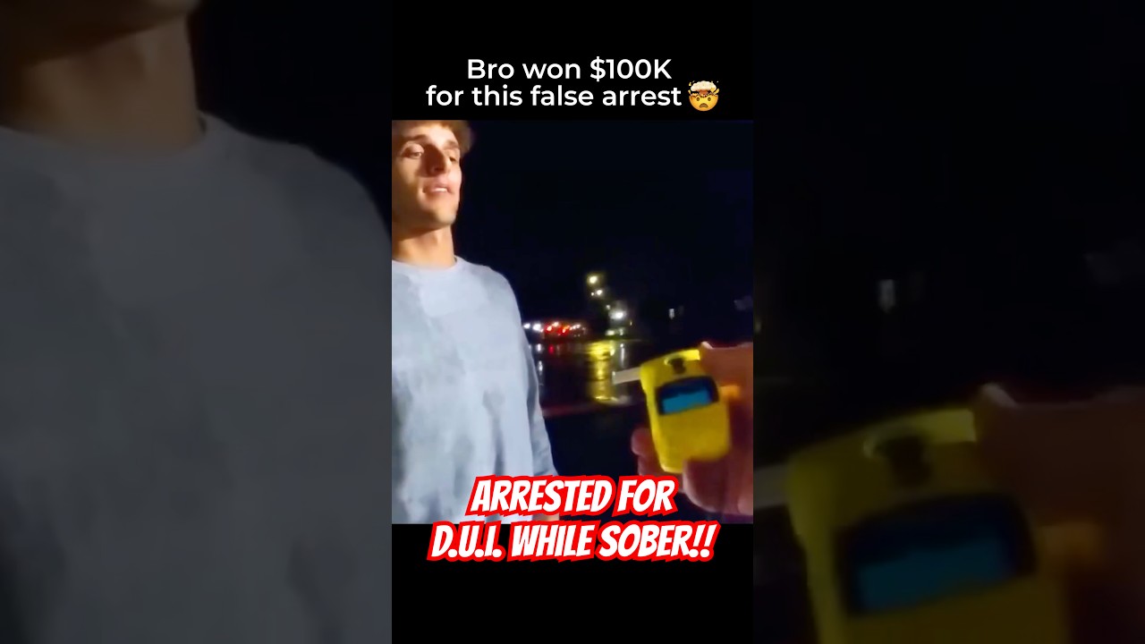 Bro Got Arrested For DUI While Sober! 😳 #cops