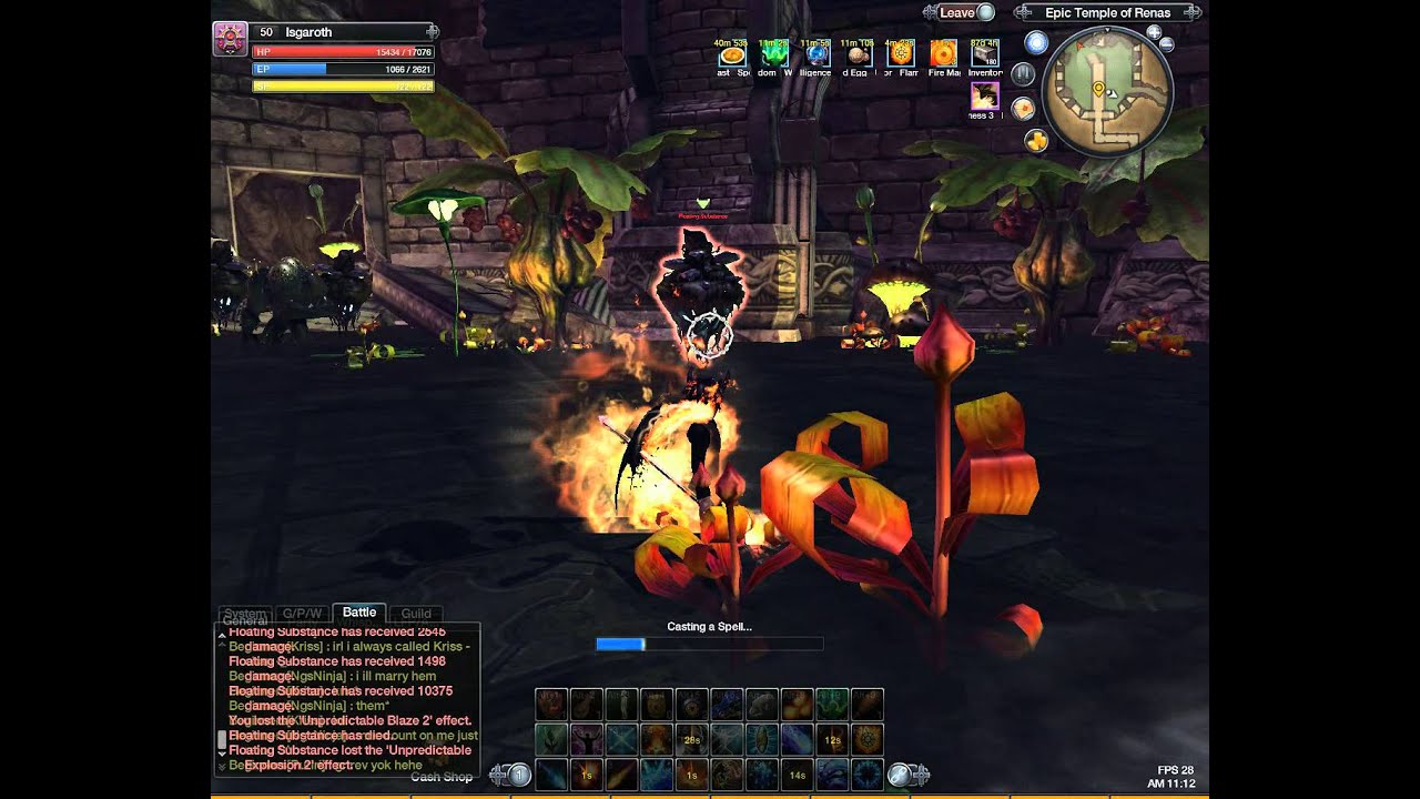 RaiderZ - Epic Temple of Renas - Sorcerer solo