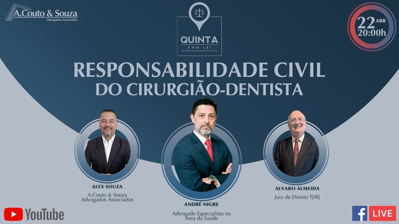 QUINTA COM LEI - RESPONSABILIDADE CIVIL DO CIRURGI&Atilde;O-DENTISTA