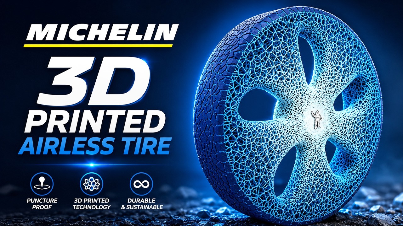 Michelin 3D Printed Airless Tire