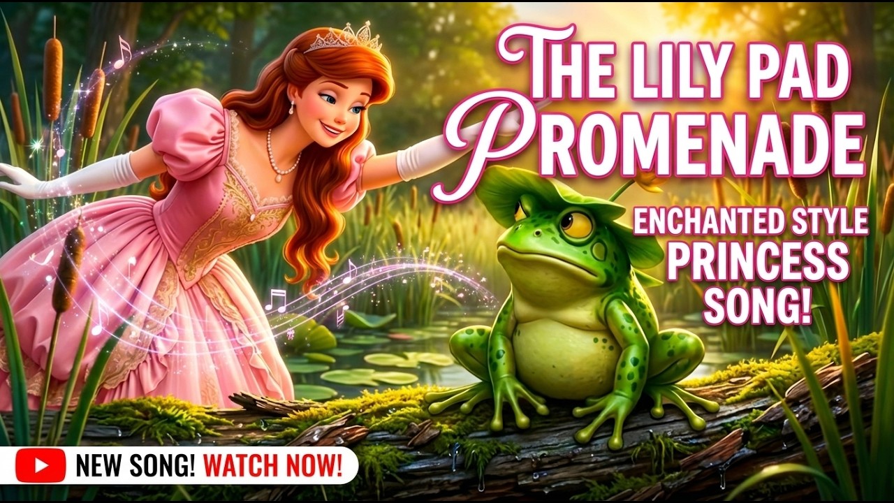 The Lily Pad Promenade 🐸 (Enchanted Style Princess Song)