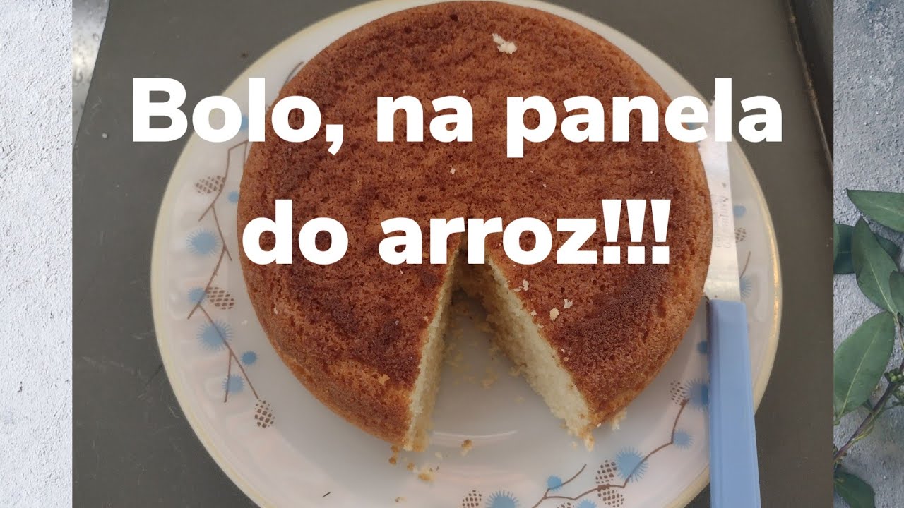 COMO FAZER BOLO , NA PANELA DE ARROZ!!!