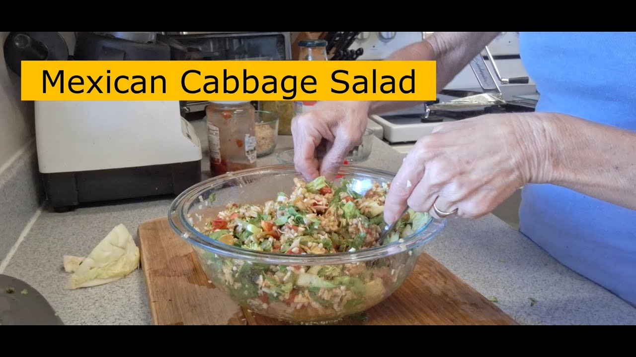 FOOD SENSITIVITY RECIPE - Mexican Cabbage Salad