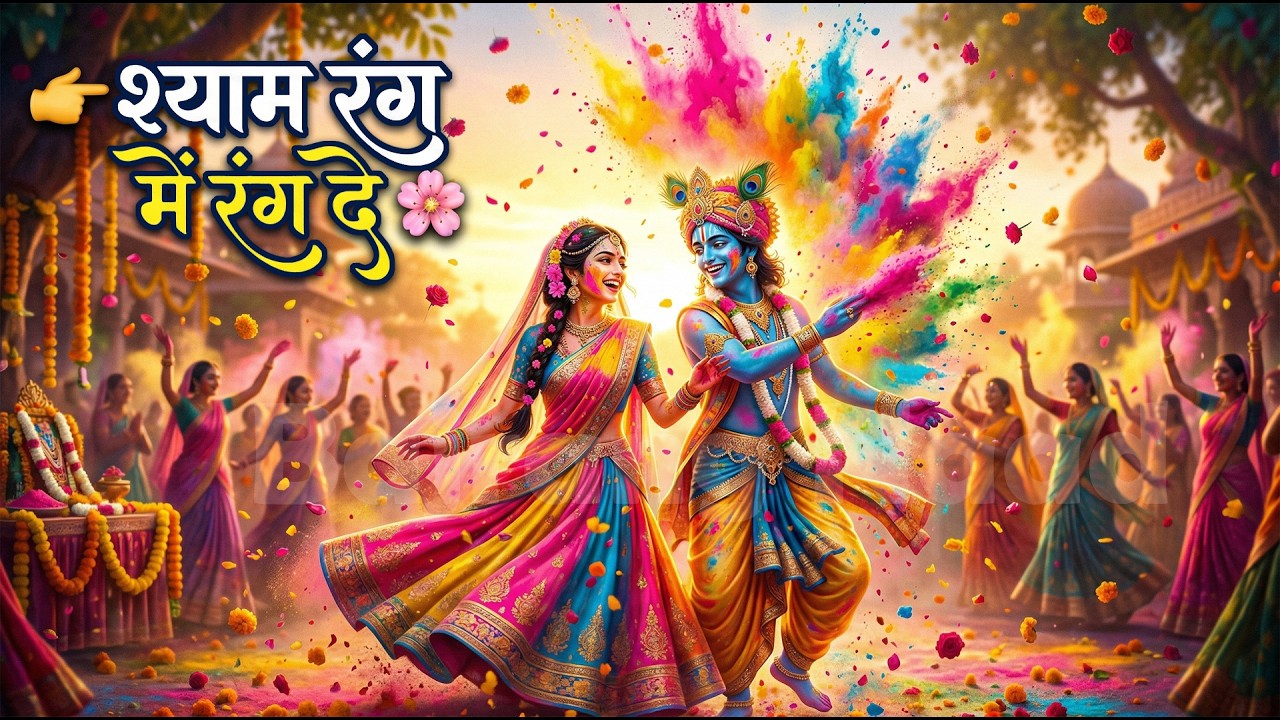 Braj Ki Rangili Holi 2026 🔥 | Radha Krishna DJ Remix | Festival Bass Drop 🌸