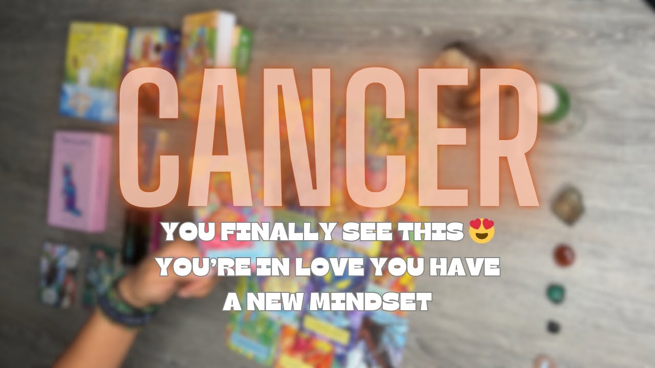 CANCER ♋️ YOU ARE FINALLY IN LOVE 🥰 THIS DEEP UNDERSTANDING OF SELF LOVE LOOKS SO GOOD ON YOU