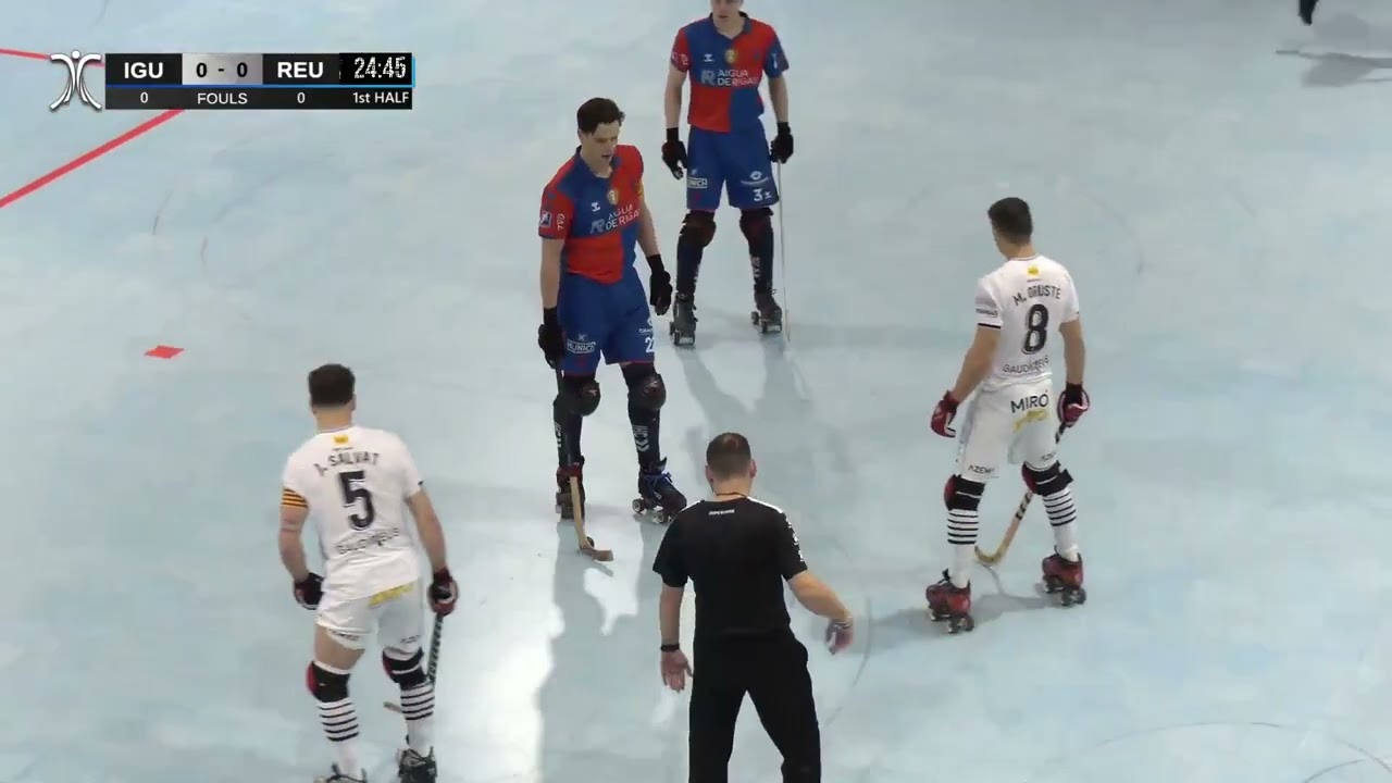 Rink Hockey - WSE Champions League Men - Igualada Rigat HC (SPA) x Reus Deportiu Brasilia (SPA)