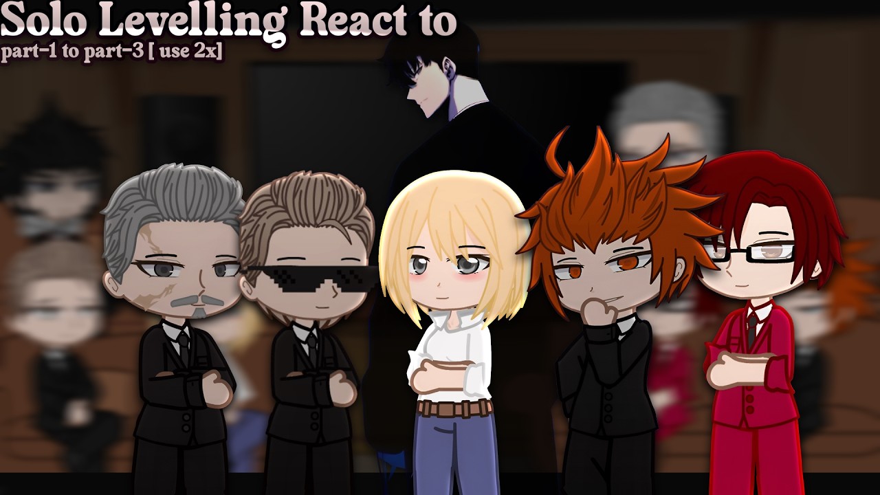Solo Levelling React To Sung Jinwoo | All Parts | #webtoon