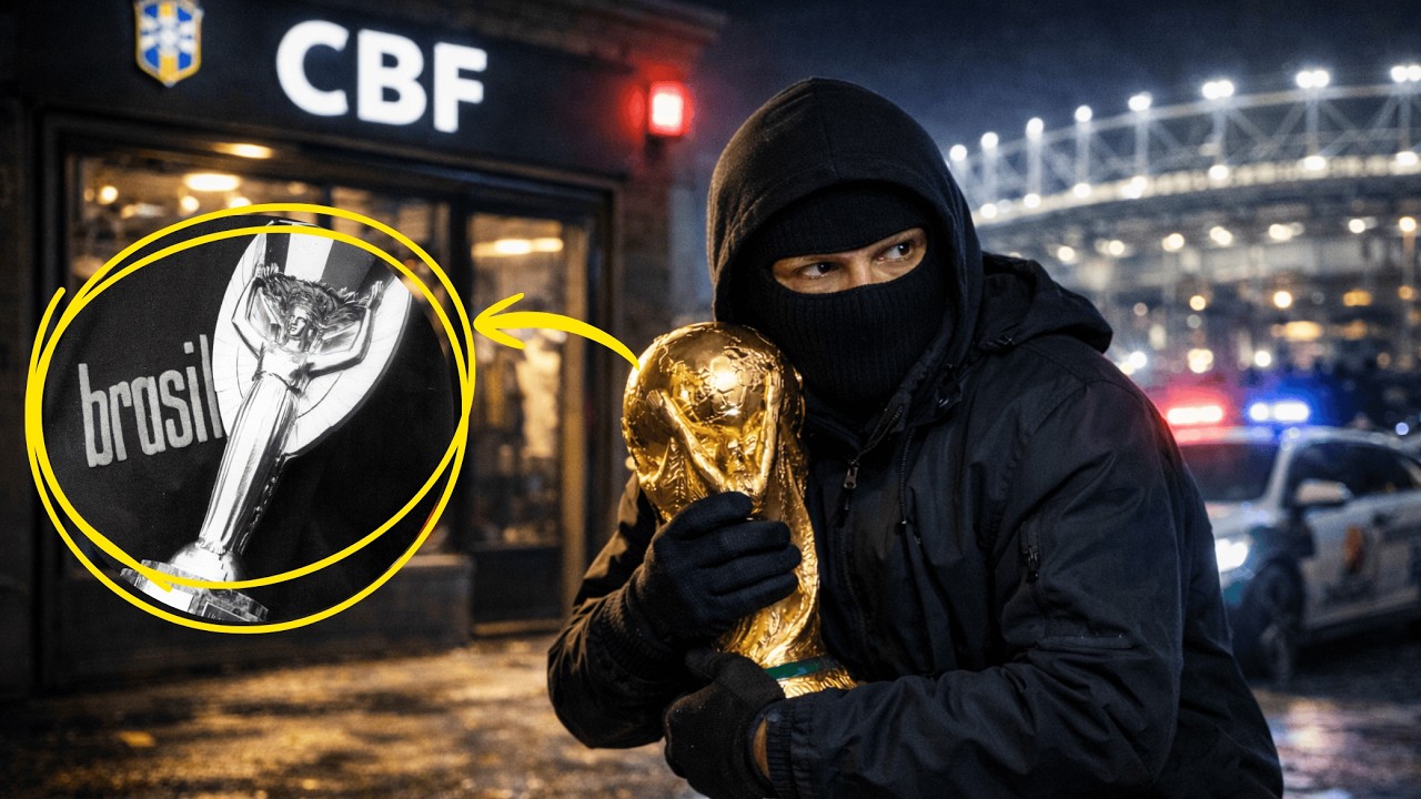 O DIA QUE A TAÇA DA COPA DO MUNDO FOI  ROUBADA DO BRASIL!!