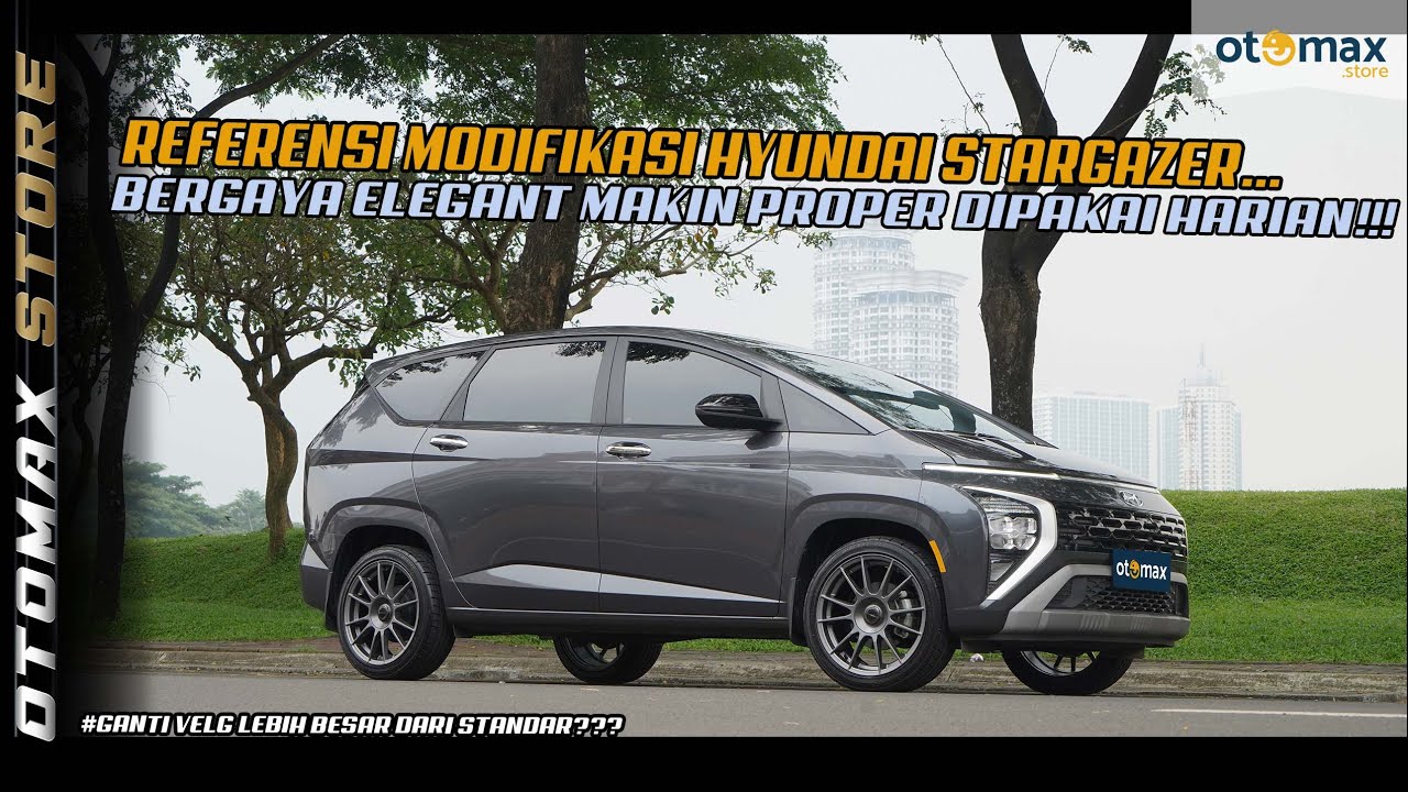 Modifikasi Hyundai Stargazer, Makin Proper Pakai Velg Torsion Race Original Indonesia | otomax store