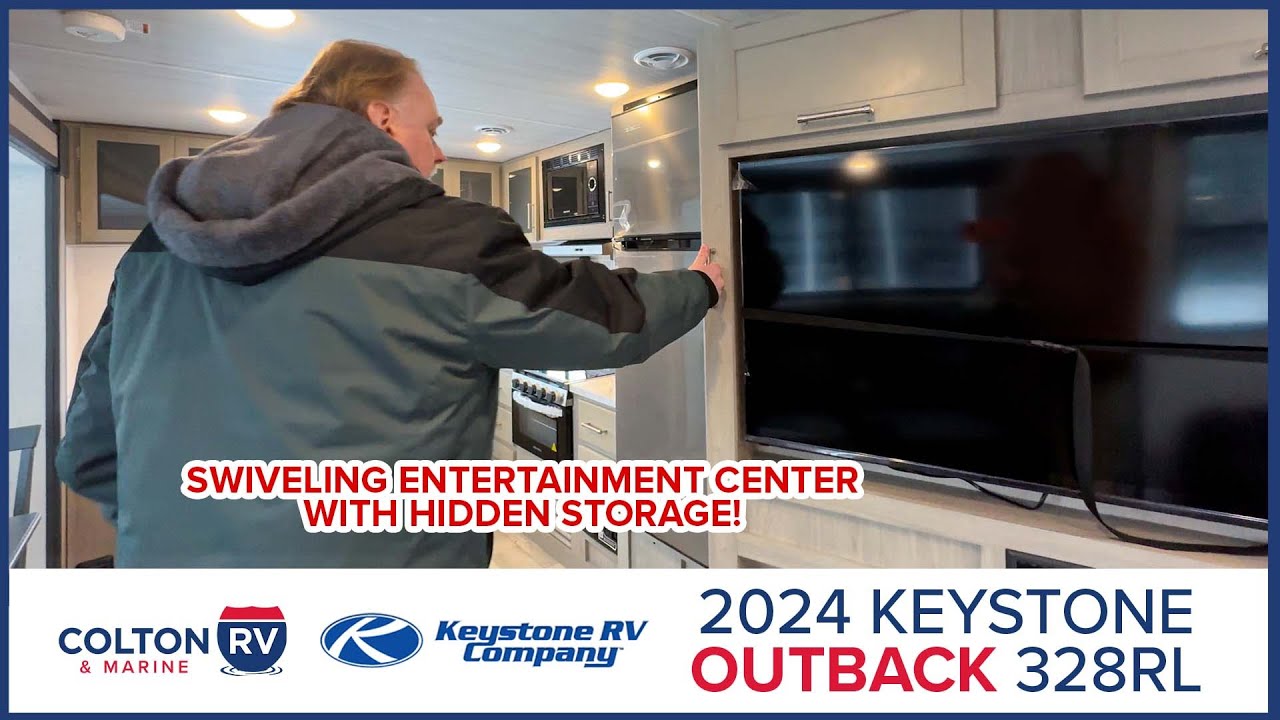 Keystone Springdale 34FK Travel Trailer Tour - With Hidden Storage!