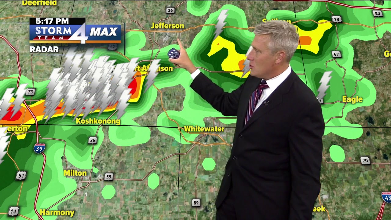 Meteorologist Brian Gotter's Wednesday evening Storm Team 4cast