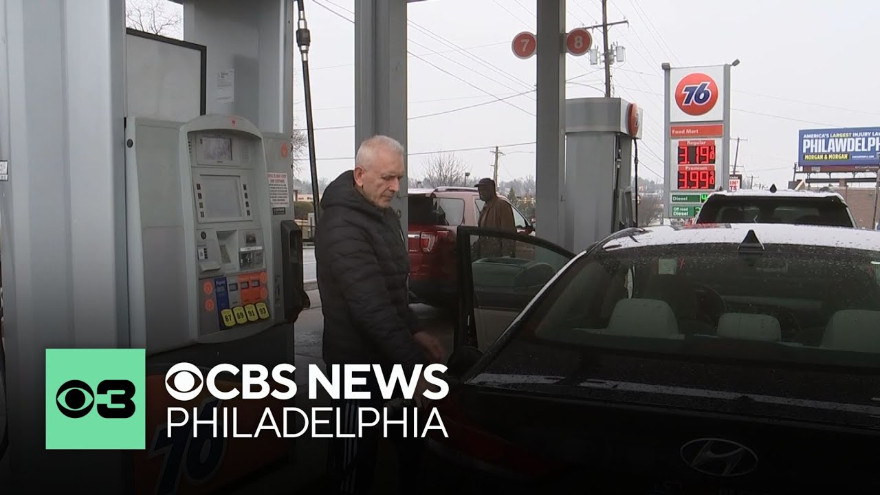 Philadelphia-area drivers face rising gas prices amid conflict with Iran