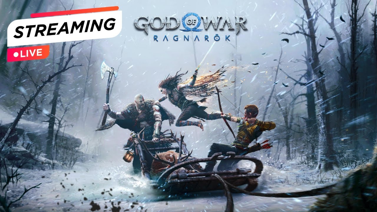 God of War Ragnarök PC LIVE 🔥 | Kratos & Atreus Begin Ragnarök | Full Story Gameplay