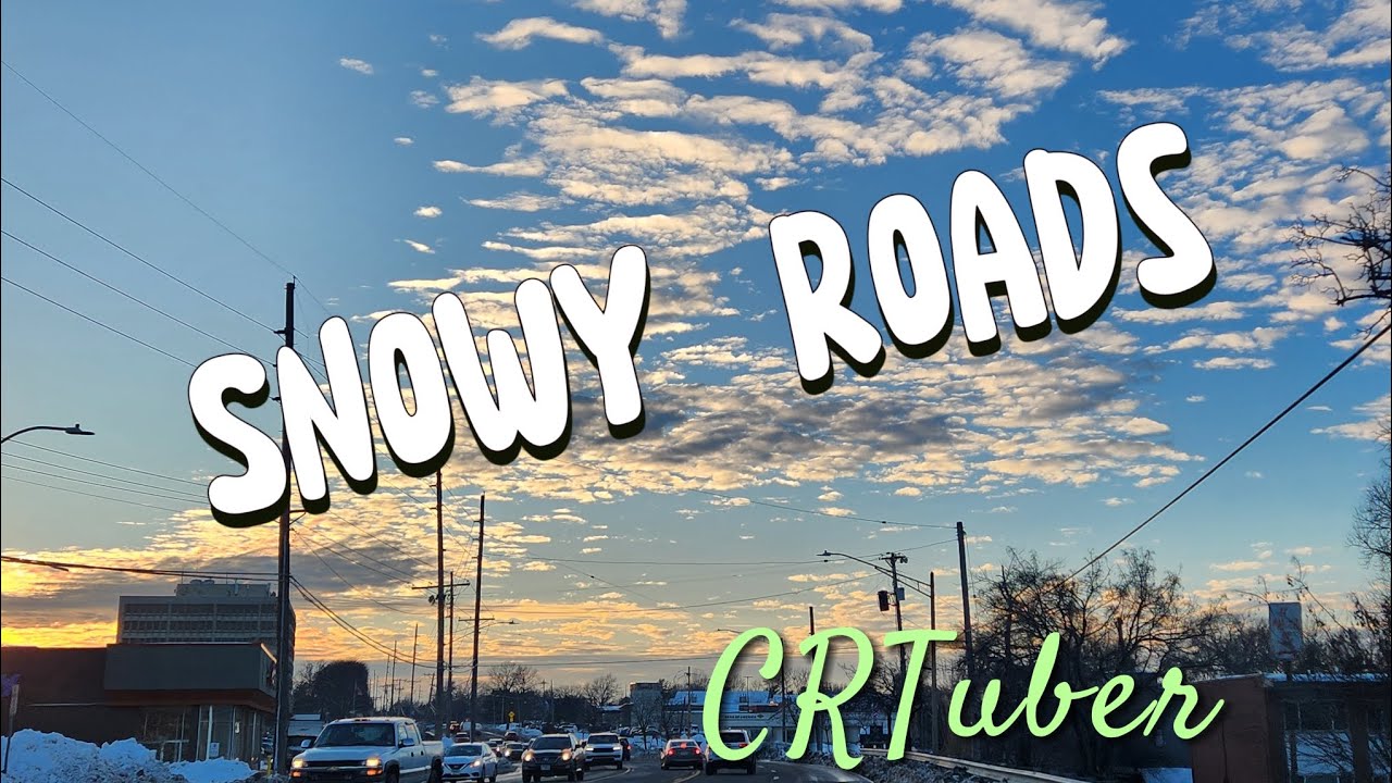Snowy roads ❄️❄️❄️❄️