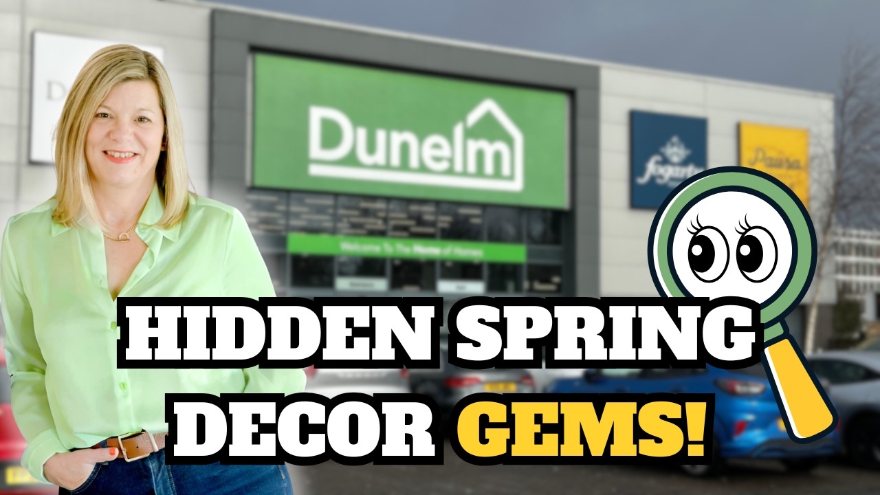 I Almost Walked Out! Unexpected Spring Decor Gems at Dunelm