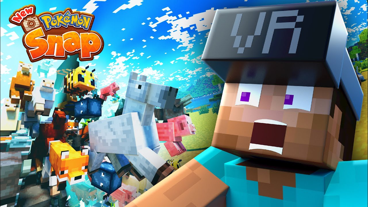 Pok&eacute;mon Snap but it's Minecraft! (Animation)